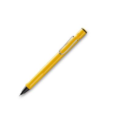 Imagem de LAMY safari yellow - Lapiseira com grip ergonômico - corpo feito de plástico ABS robusto - ideal para desenhar e escrever - incluindo refil LAMY M 41 0,5 mm e ponta de borracha