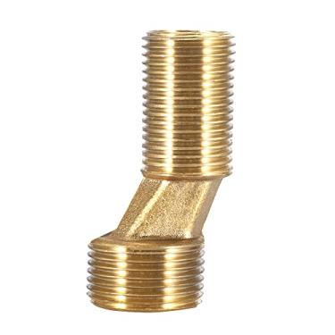 Imagem de Encaixe de tubulação de latão que reduz o bocal sextavado de 3/4" NPT macho tubo x 1/2" NPT macho encaixe de tubulação