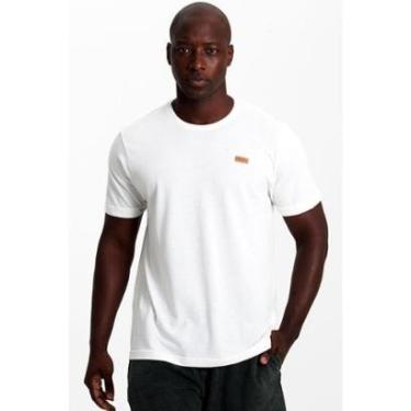 Imagem de Camiseta Masculina Manga Curta Polo Wear Bege Médio-Masculino