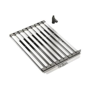 Imagem de Escorredor De Louça Dobrável Telescópico De Aço Inoxidável 304 Para Pi