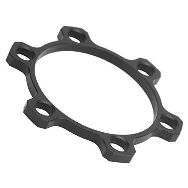 Imagem de Luqeeg Adaptador de Cubo de Impulso Base de Disco de Freio Durável para Conversão de Roda Traseira de Mountain Bike, para Entusiastas de Bicicletas DIY Liga de Alumínio Preto 1 X Adaptador de Cubo