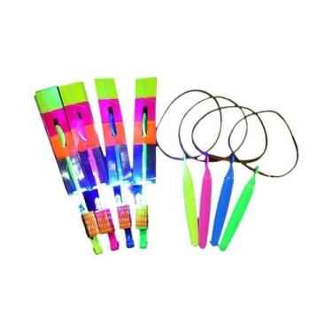 Imagem de Brinquedos De Lançador De Foguete LED Para Crianças Ao Ar Livre 8-50PC