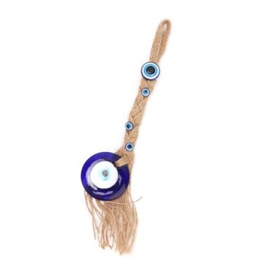 Imagem de Acouto Decoração de Parede de Mau Olhado, Amuleto de Vidro Turco, Olho Azul, Suspensão de Parede de Mau Olhado, Detalhes de Decoração de Casa, Enfeites de Suspensão