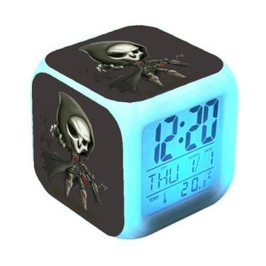 Imagem de Função de despertador digital LED Overwatch 8x8x8cm - yiweisai