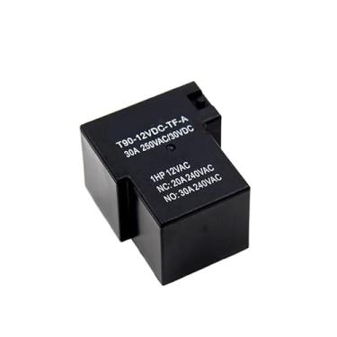 Imagem de Relé T90-12VDC-TF-A DC12V 30A 5 Terminal SPDT SEM bobina de alimentação Relé eletromagnético