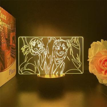 Imagem de Iluminação LED 3D com luz noturna com você | Amanos Hinas