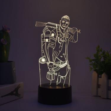 Imagem de Luz noturna Farcrys 3D LED que muda de cor para crianças com base