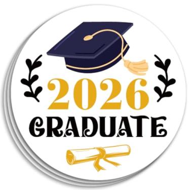 Imagem de 240 peças adesivos de formatura 2026, adesivo classe de 2026 para cartões de presente, tubos de diploma e decorações de festa de formatura-04
