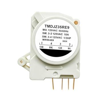 Imagem de Controle de temporizador de descongelamento WR09X10049 WR9X489 compatível com GE Refrigerator substitui AP3670986, PS288220, 879152, WR9X488, WR9X427, WR9X469, WR09X10049, WR9X502 etc