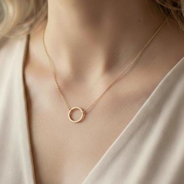 Imagem de Colar da amizade, pingente de boa sorte, corrente com cartão de mensagem, cartão de presente para mulheres, F, Liga de aço, Sem Pedra Preciosa