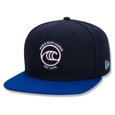 Imagem de BONE 950 OF SN WSL COLOR NVY ABA RETA SNAPBACK MARINHO NEW ERA-Masculino