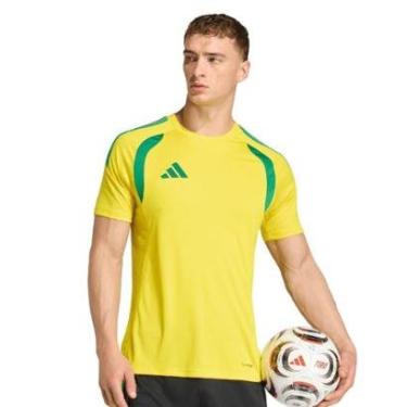 Imagem de Camiseta Adidas Tiro 26 League Masculina - Amarelo 3GG-Masculino