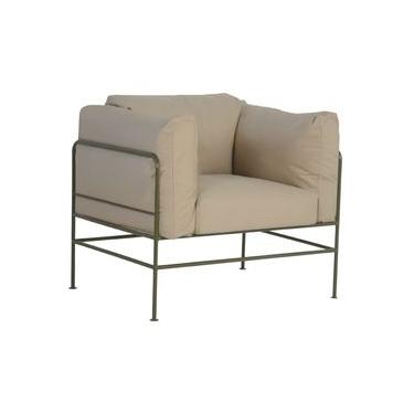 Imagem de Poltrona Pop Outdoor Bege e Verde - Westwing Collection Bege