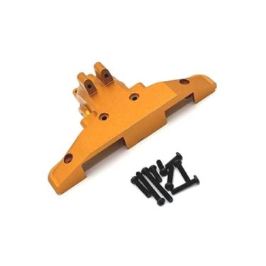 Imagem de MYHWDRNU Peças de carro RC compatíveis com SCY C8805 1/16 RC Car Upgrade Modification Parts Rear Gear Box Housing Gear Box Kit de tampa superior (branco)