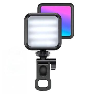 Imagem de iluminação noturna fotográfica led、luz de preenchimento portátil para vídeo、lâmpada fotográfica portátil noturna