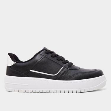 Imagem de Tênis Vizzano Casual Feminino, Preto, 38