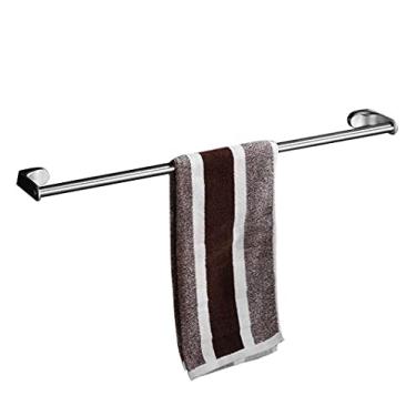 Imagem de 3FLQOOPP Cabide de torre de banheiro, toalheiro, barra de toalha de banheiro, parede longa, banheiro, banheiro, perfurador, suporte de toalha para pendurar na torre/60 cm (100 cm)