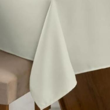 Imagem de Kit com 10 Toalhas de Mesa Quadrada Oxford 1.50x1.50m - 4 Cadeiras, Ideal para Festa, Buffet e Restaurante, Resistente e Prática (PALHA)