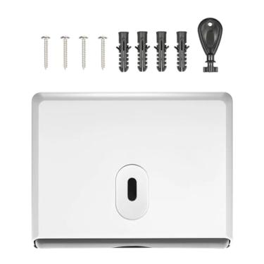 Imagem de x3anggyt5 Suporte de papel higiênico para capa de caixa de lenços, suporte de rolo de papel higiênico para banheiro, porta-lenços dispensador de lenços (branco)