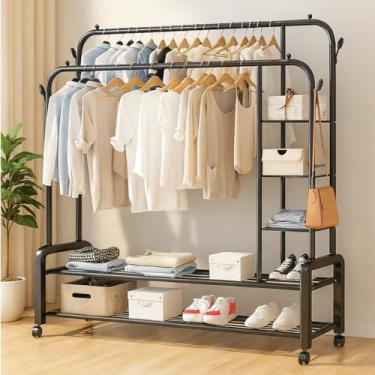 Imagem de Arara Cabideiro Closet em aço com Ganchos