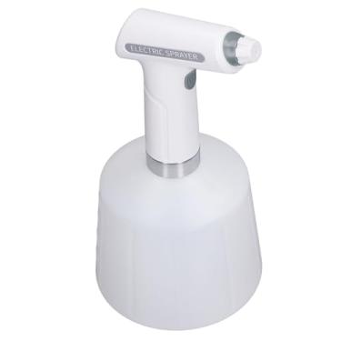 Imagem de Naroote Planta Elétrica Automática Mister Spray ABS HDPE Pulverizador Alimentado por Bateria para Fazenda de Jardim, Bico Giratório Recarregável USB, para Ferramentas de Irrigação Manual (1,5L)