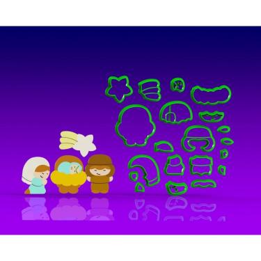 Imagem de Cortador Presépio Modular (Mod 2) Tamanho 15 Cm