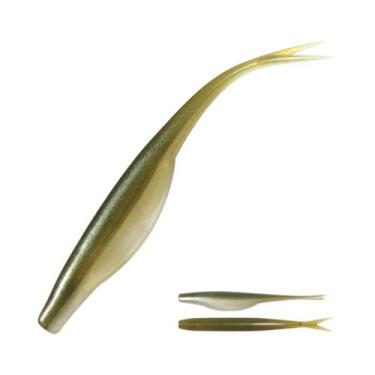 Imagem de Isca De Pesca Macia TPR De 7cm Com Cauda Dividida, Jerk Bait Flutuante