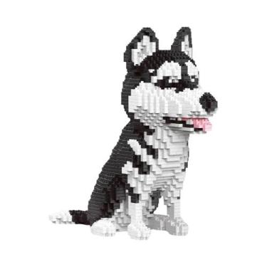 Imagem de Conjunto De Blocos De Montar Modelo Cão Dachshund Micro Mini, Presente