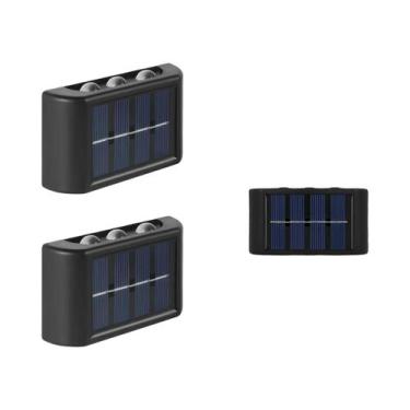 Imagem de Lâmpada De Parede Solar LED À Prova d'Água Para Exteriores, Iluminação
