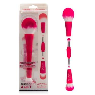 Imagem de Pincel Multiuso 4 em 1 para Rosto e Olhos Hello Kitty Klass Vough