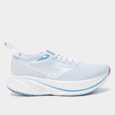 Imagem de Tênis Mizuno Neo Zen 2 Feminino, Azul claro, Branco, 37