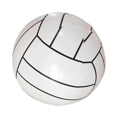 Imagem de Bola De Futebol Inflável De PVC Reforçada, Bola De Praia, Bola De Basq