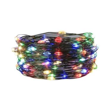 Imagem de Fio De Cobre Verde Com Luzes LED, Controle Remoto USB, Guirlanda De Fa