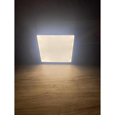 Imagem de Plafon embutir quadrado 25w alum led painel 29cm - preto - LEDCOM