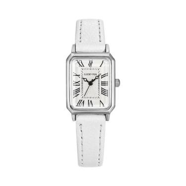 Imagem de Relógio De Pulso Feminino De Luxo Com Mostrador Romano E Pulseira De C