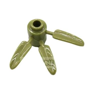 Imagem de Acessórios De Plantas E Folhas De Grama Verde Para Jardim DIY MOC Idea