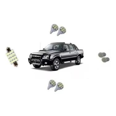 Imagem de Kit Lampada Led S10 Gm Teto Placa Ré Pingo Farolete - AUTOVEX