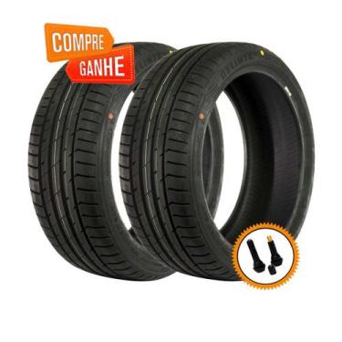 Imagem de Kit 2 Pneus Delinte Aro 17 225/45R17 DS7 Sport 94Y + Válvulas