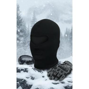 Imagem de 2x Balaclava Ninja Proteção UV50+ Térmica Preta Resistente - Congratul