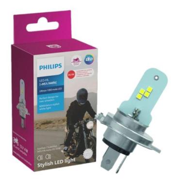 Imagem de Lâmpada moto ultinon 1000 led hs1/h4 fit philips unitária (69742607282