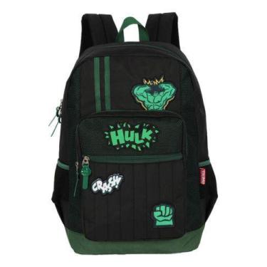 Imagem de Mochila De Costas Juvenil Original Vingadores Matelassê - Luxcel