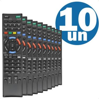Imagem de Controle Remoto Compatível com Smart TV Sony Bravia Modelo RM YD078 Ho
