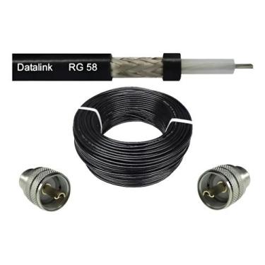 Imagem de Cabo Coaxial Px Data Link Rg58 50r 95%m 2conctor Brinde100m - Datalink