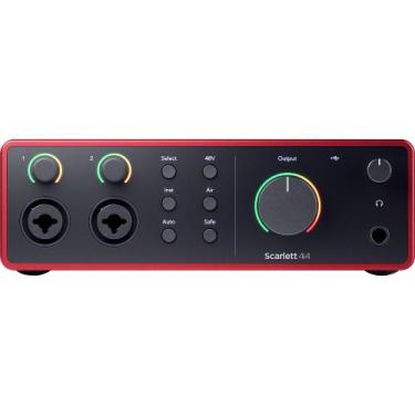 Imagem de Interface de Áudio 4-in, 4-out SCARLETT 4i4 4ª GERAÇÃO - Focusrite