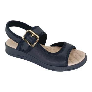 Imagem de Sandália Papete Piccadilly 571019 - Feminino, Preto, 37