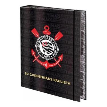 Imagem de Fichario Universitário Corinthians com 48 folhas 5274 - Dac