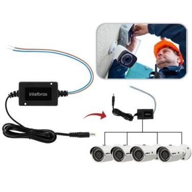 Imagem de Fonte Alimentação 12v 1a Intelbras Ef 1201+ Aut Ac/dc 12,8v