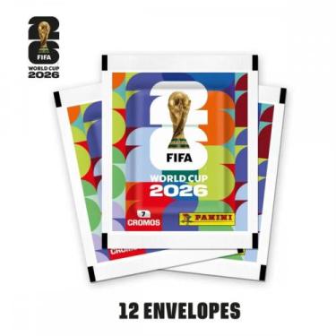 Imagem de Livro Copa do Mundo Fifa 2026 - Blister com 12 envelopes - 84 Figu - P