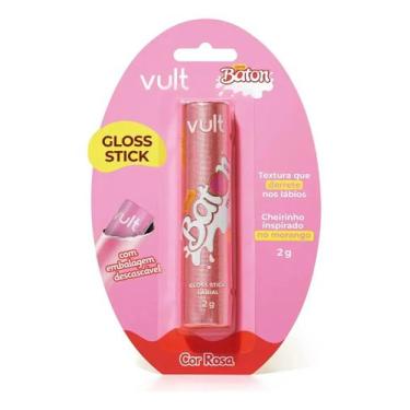Imagem de Batom Gloss Stick Rosa 2g - Vult Collab Baton Rosa