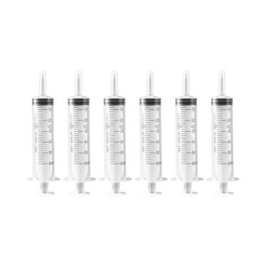 Imagem de Seringas Plásticas Descartáveis Sem Agulha De 60/100ml Para Alimentado
